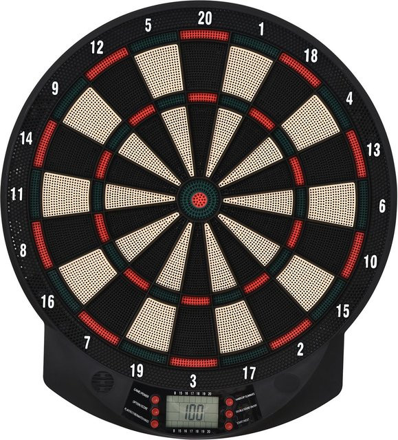 HOMCOM Elektronische Dartscheibe mehrfarbig aus Kunststoff - Bild 1