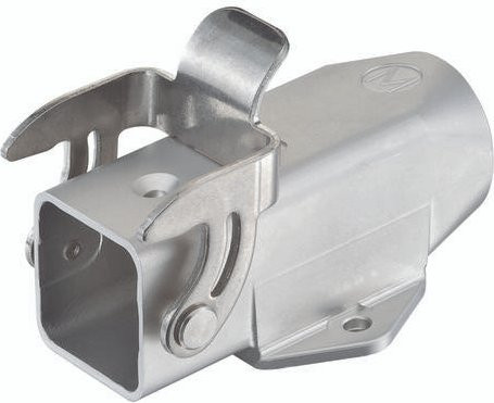 HARTING Sockelgehäuse 19 44 003 1251 19440031251 aus Edelstahl in Silber - Bild 1