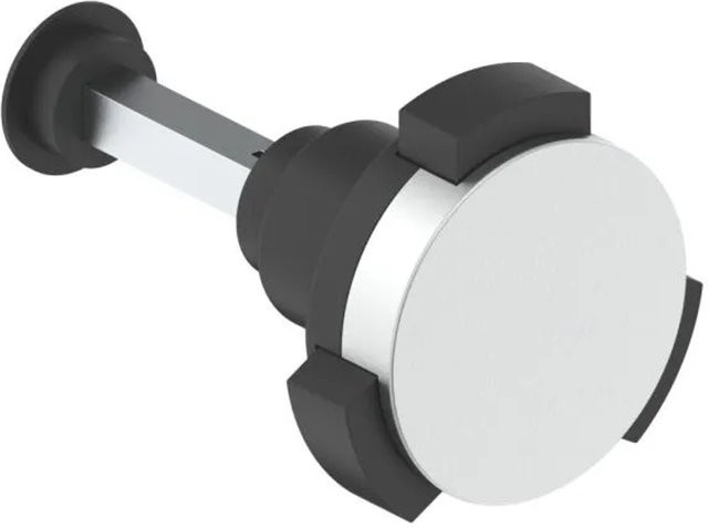 FeNau Sicherheitsknauf aus Aluminium in Silber mit 8x8 mm Drückerstift - Bild 1