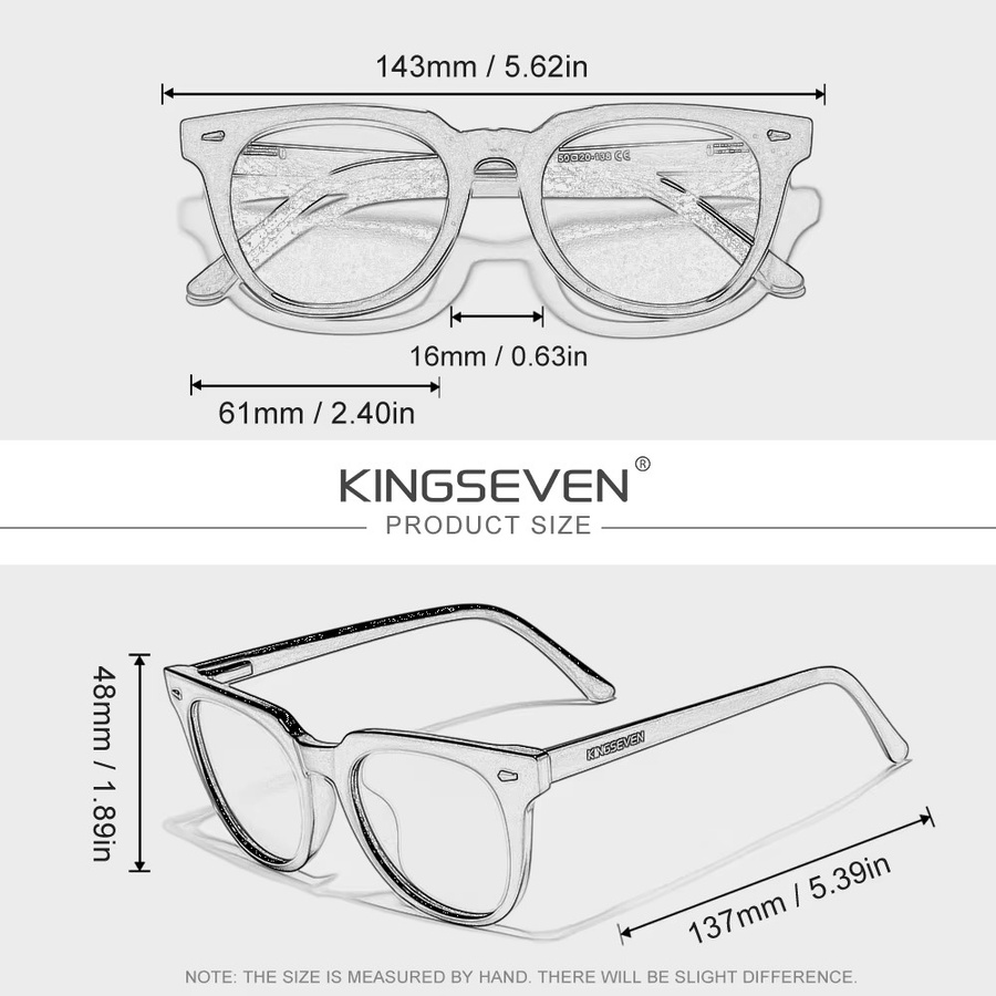 KINGSEVN Sonnenbrille Cat-Eye, Vollrand, Kunststoff, Damen - Bild 2