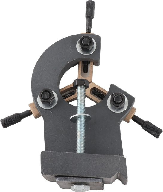Aramox Steady Rest für Mini-Drehmaschinen aus Metall in Grau und Schwarz, passend für 0618, CJ18, CJ0618A, 7x12 und 7x14 sowie 0618-3B - Bild 1