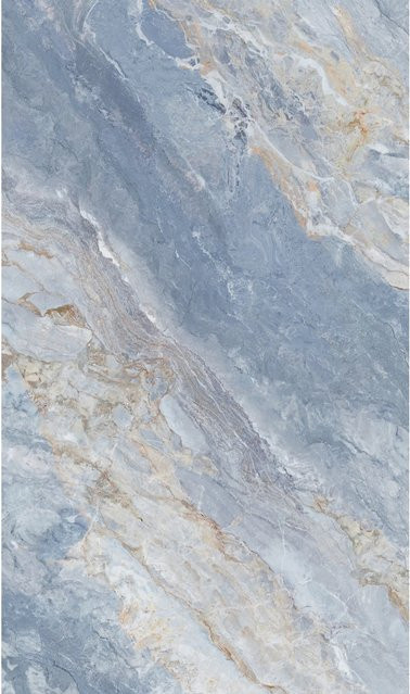 Schulte Duschrückwand DecoDesign in Marmor-Himmelblau B: 255 cm, H: 150 cm - Bild 1