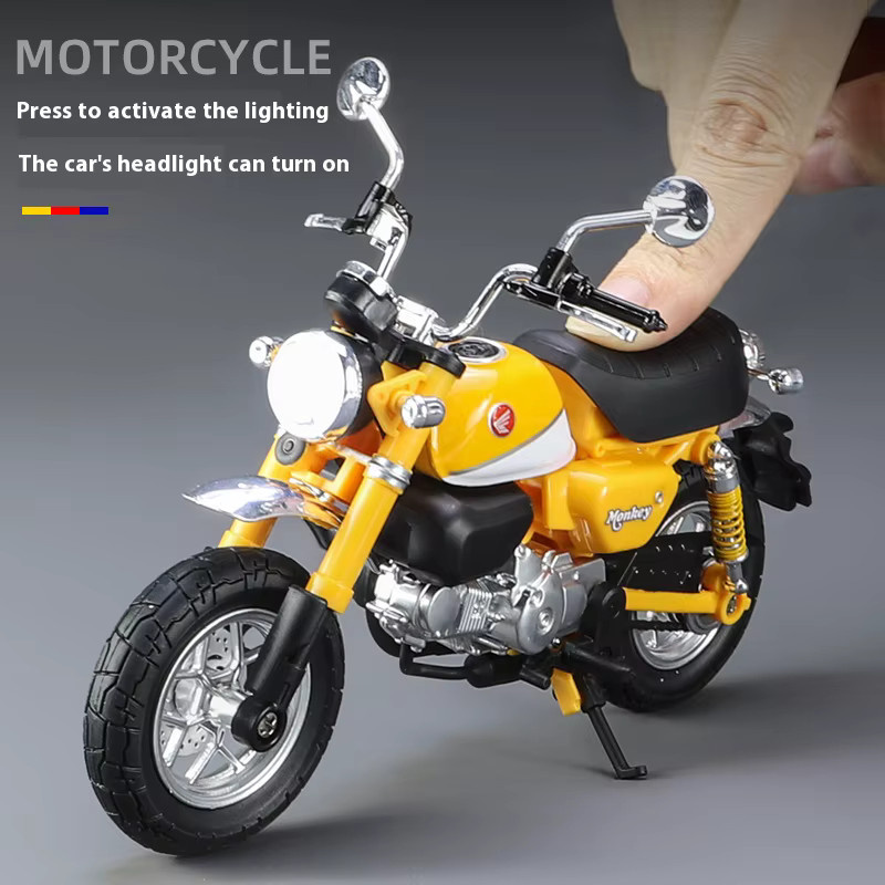 Maisto Motorradmodell, Legierung Druckguss, Gelb - Bild 2