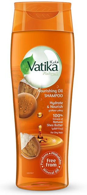 Vatika Naturals Shampoo Natural Shea Butter, 425 ml, Normales Haar - Bild 1