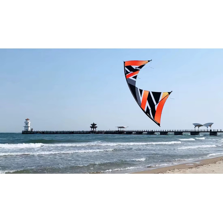 9KM Freilein Stunt Kite Icarex PC31, 4-Linien-Drachen, Bunt / Mehrfarbig - Bild 4
