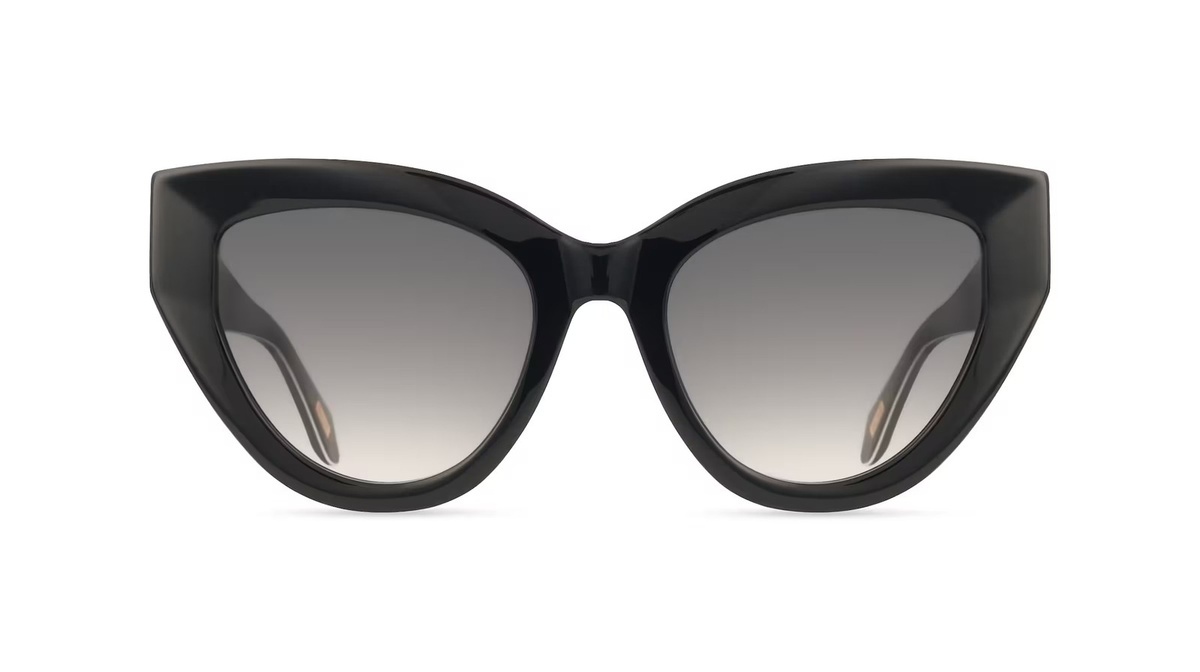 Just Cavalli SJC143 Sonnenbrille Cat Eye, Vollrand, Kunststoff, schwarz, Damen - Bild 1