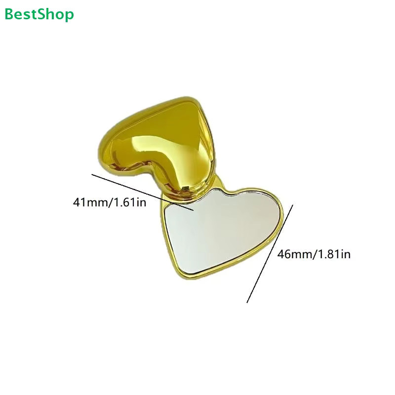 Jetting Kompaktspiegel, Gold & Silber, Unisex - Bild 2
