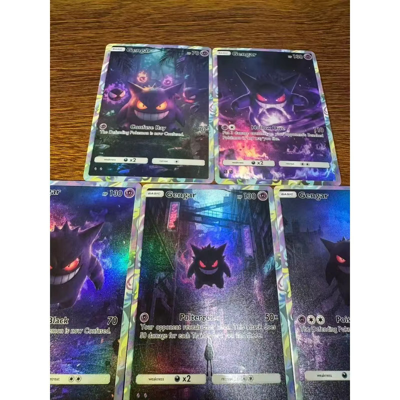 Keeppley Pokémon-Karten, Gengar und Mewtwo, Sammelkarten, Bunt / Mehrfarbig - Bild 1