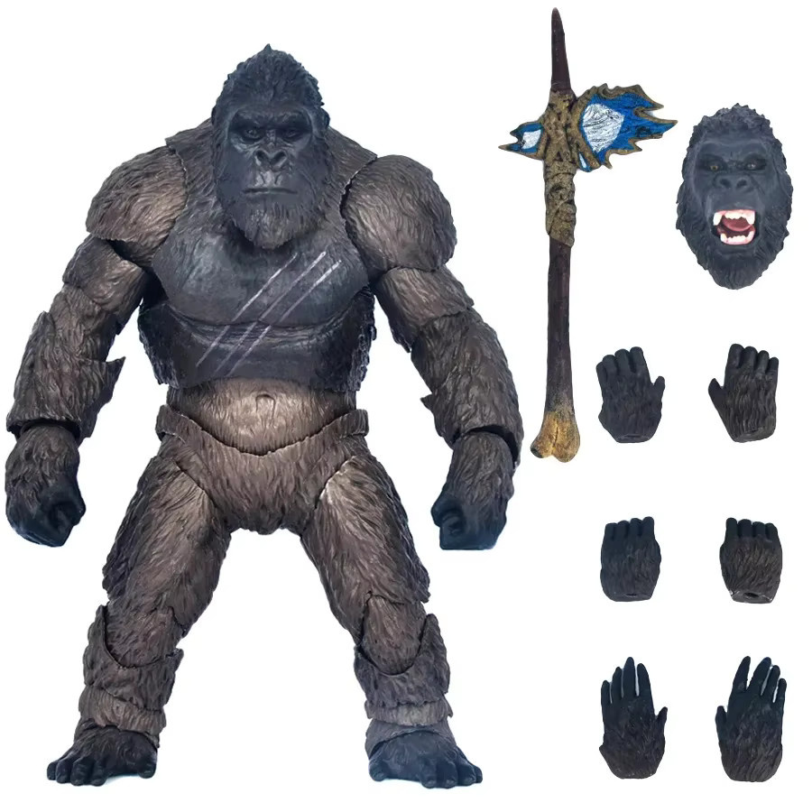 Bandai Godzilla vs. Kong Affe König Kong, artikulierte Figur, 18cm - Bild 2