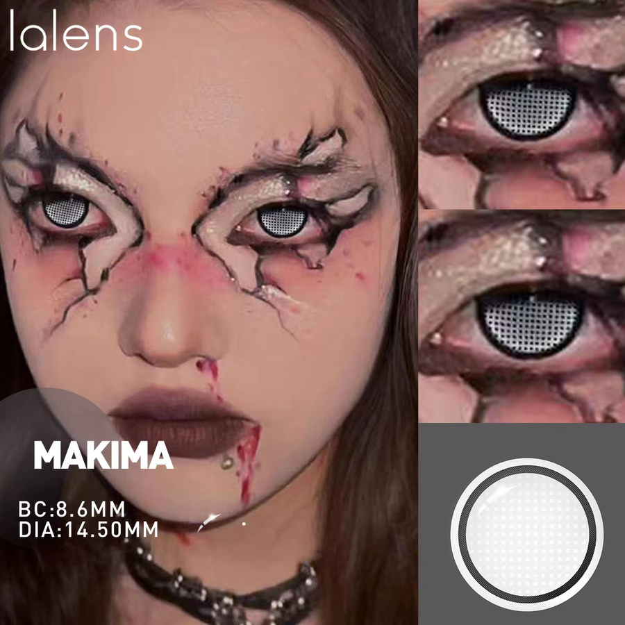 VISUASHOW Farbige Kontaktlinsen, Gotisch, Vampir-Cosplay - Bild 4