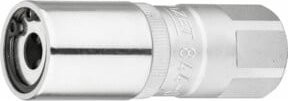 Hazet Stehbolzen-Ausdreher 844-6 Vierkant hohl 12,5 mm (1/2 Zoll) in Silber - Bild 1