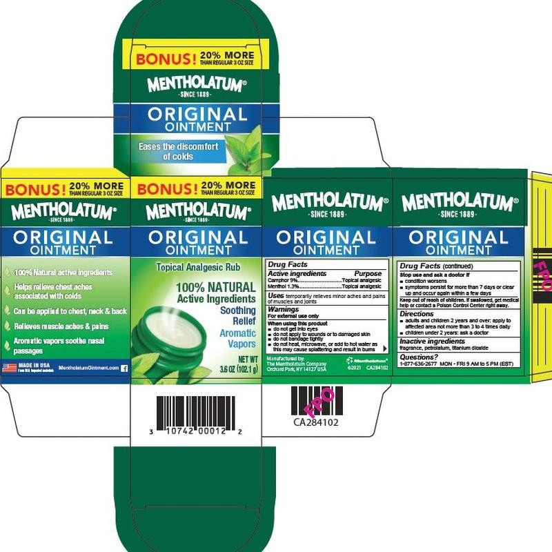 Mentholatum Balsam mit Menthol, Unisex, Lippen, 85 g - Bild 2