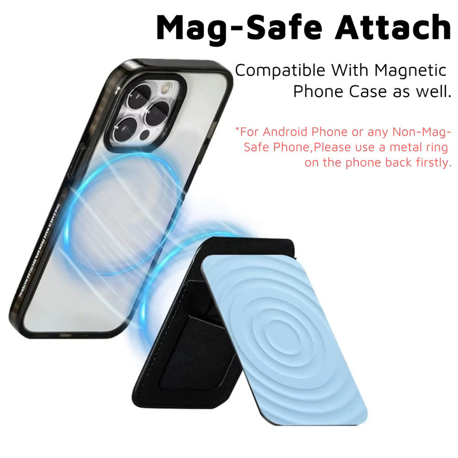 2in1 Magnetische Flüssigsilikon Handyhülle mit Kartensteckplatz und NFC-Funktion in Braun - Bild 4