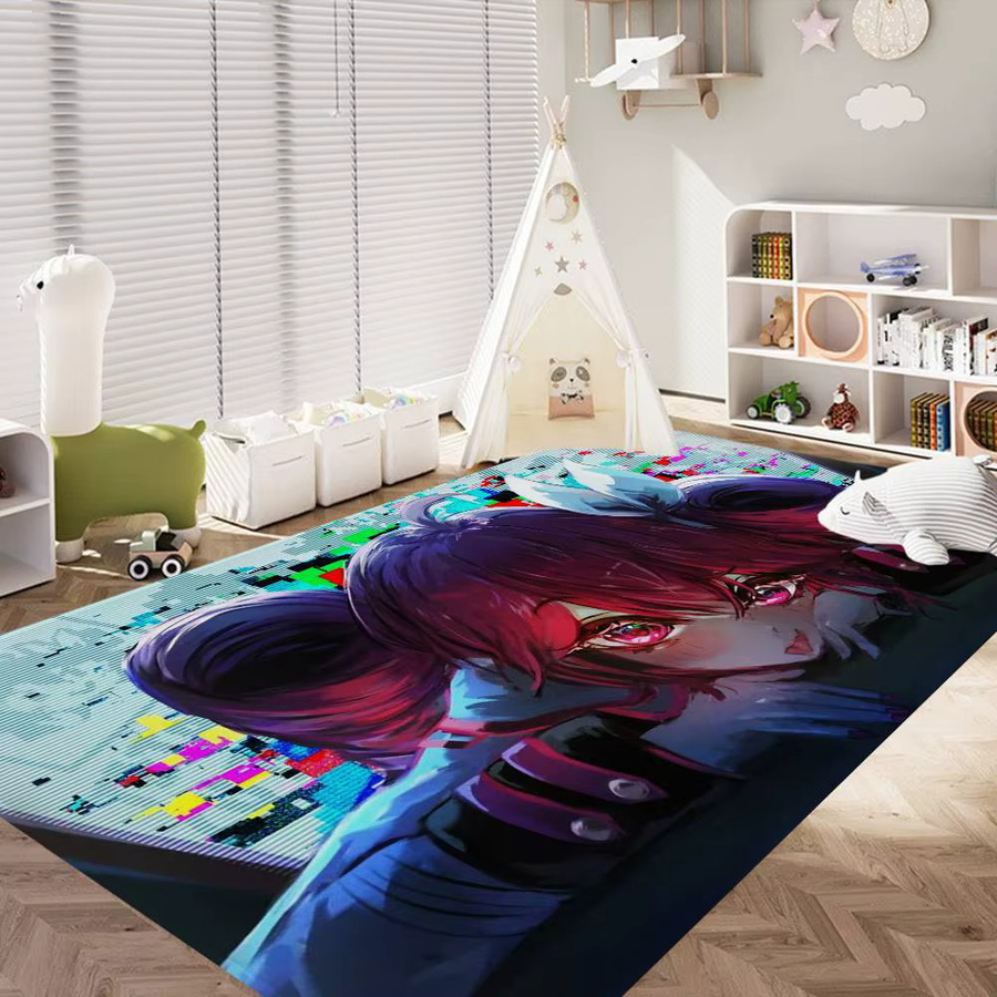 P1Harmony KPOP Bereichsmatte multicolor, waschbar und rutschfest für Wohnzimmer, Küche oder Sofa - Bild 2