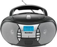 Kärcher RR 5025-B Boombox mit CD-Player und FM-Radio in Schwarz und Silber - Bild 1