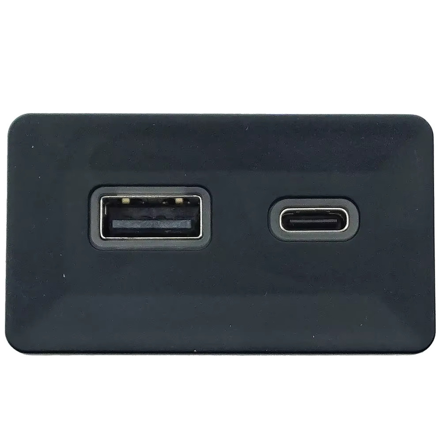 CarPlay USB-C Schalteradapter für Golf 7 MK7 und Passat B8, Kompatible Mediensteuerung 5G0035222E, Schwarz - Bild 4