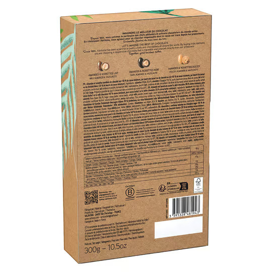 Valrhona Les Intitiés Schokolierte Mandeln und Nüsse 300 g - Bild 2