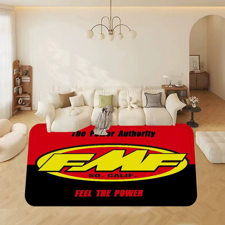 FMF Racing Logo Fußmatte rutschfest und waschbar für Wohnzimmer, Küche oder Flur - Bild 6