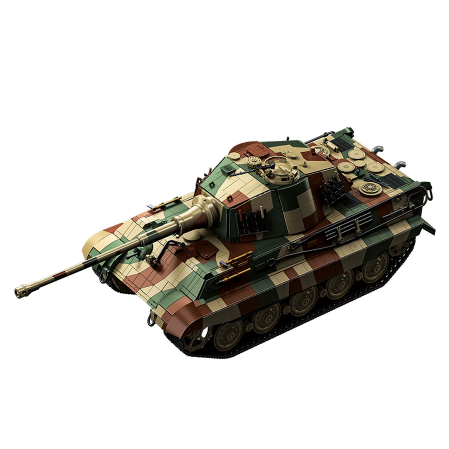 12GO Tiger King Panzer, Bausteine, 7.261 Teile, 1:16, Fahrzeug - Bild 5