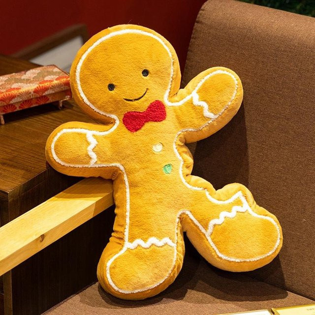 Yiran toy Lebkuchenmann Plüschtier, Puppe, 40cm - Bild 1