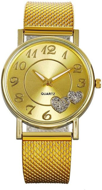 Your Fashion Gürteluhr, Quarz, Messing, Gold, 40 mm, Damen - Bild 1