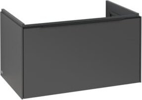 V&B Waschtischunterschrank Subway 3.0 in Blau und Grau, B/T/H: 77,2 x 42,9 x 47,8 cm - Bild 1