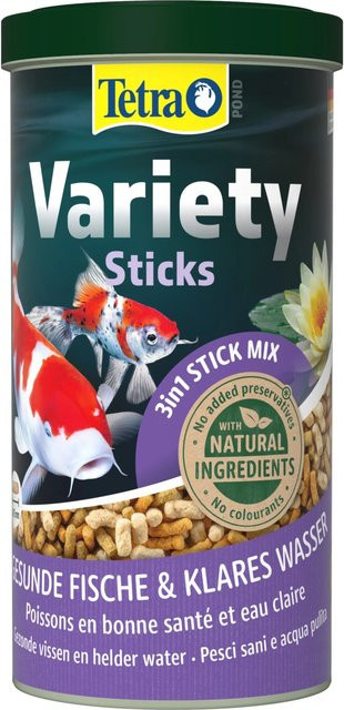 Tetra Pond Fischfutter Variety Sticks - Bild 1