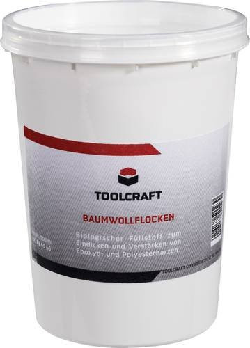 TOOLCRAFT Baumwollflocken 886566 Weiß 500ml - Bild 1