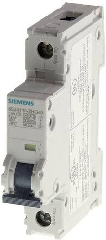 Siemens Leitungsschutzschalter 5SJ4116-7HG40, 16A, 230V/400V, Weiß - Bild 1