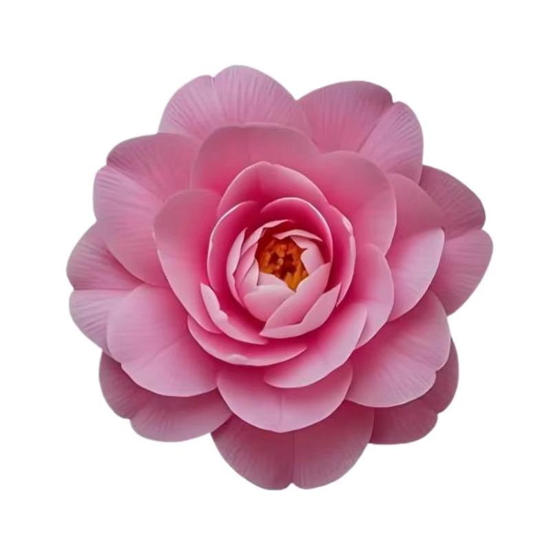 Leuchtendes Lotus Wandtattoo für das Badezimmer als selbstklebender wasserdichter Toilettenaufkleber von KOQZM in Multicolor - Bild 4