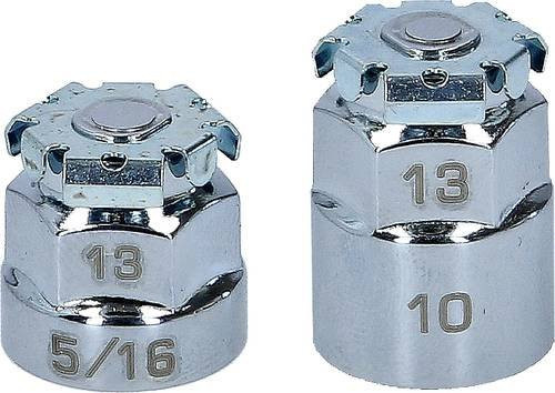 KS Tools 503.4294 Bit-Adapter-Set aus Stahl in Silber - Bild 1