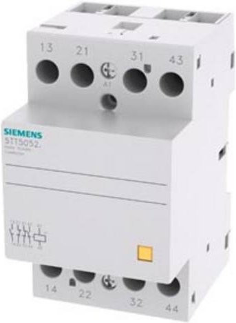 Siemens Installationsschütz 5TT5052-2 mit 2 Schließern und 2 Öffnern 63A in Weiß - Bild 1
