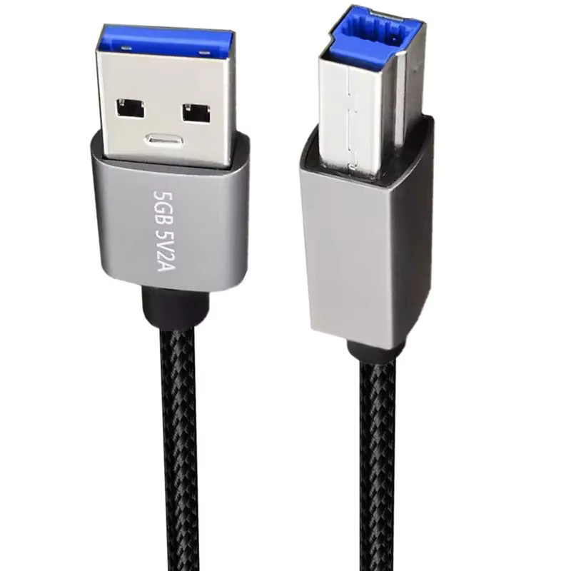 BSN USB 3.0 Druckerdatenkabel mit A-Stecker auf B-Stecker für Drucker und Festplattengehäuse - Bild 5