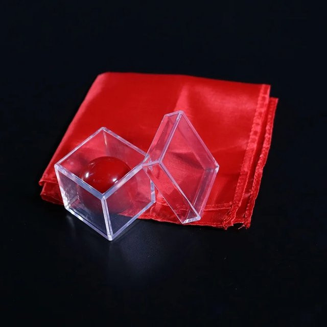 Kupper Deluxe-Einbruchball, Zaubertricks, transparenter Ball - Bild 1