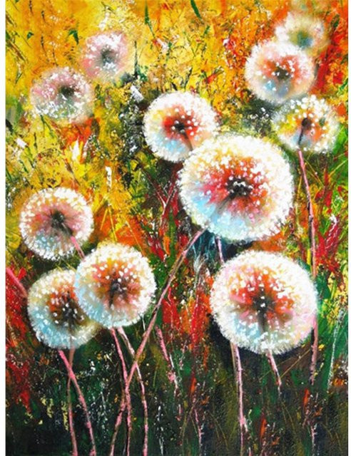 FIYO Diamond Painting Landschaft Sonnenuntergang am Meer als Mosaik-Stickerei in Gold und Multicolour, Breite: 40 cm, Höhe: 50 cm - Bild 1