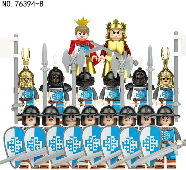 LEGO Ritter und Minifiguren, Baustein-Spielzeug, ab 14 Jahre - Bild 1
