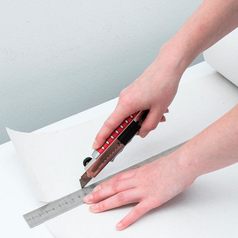 CONNEX Universalmesser mit Feststellrädchen in Schwarz, Silber und Rot aus Kunststoff und Metall - Bild 3