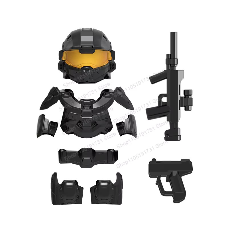 DR.TONG Ritter, Mini-Soldaten Actionfiguren, Zubehör - Bild 2