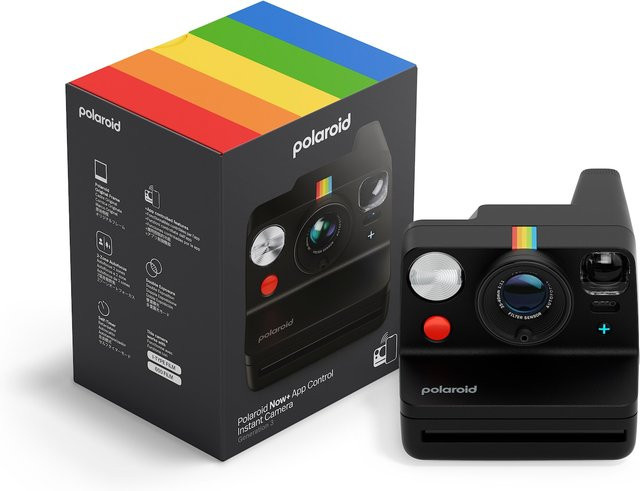 Polaroid Now+ Generation 3 Sofortbildkamera mit Bluetooth in Schwarz - Bild 2
