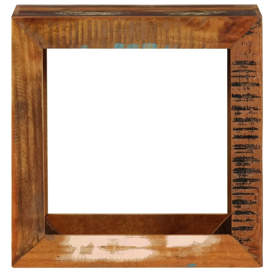 vidaXL Hocker aus Massivholz in Braun, B/T/H: 40 x 30 x 40 cm - Bild 1