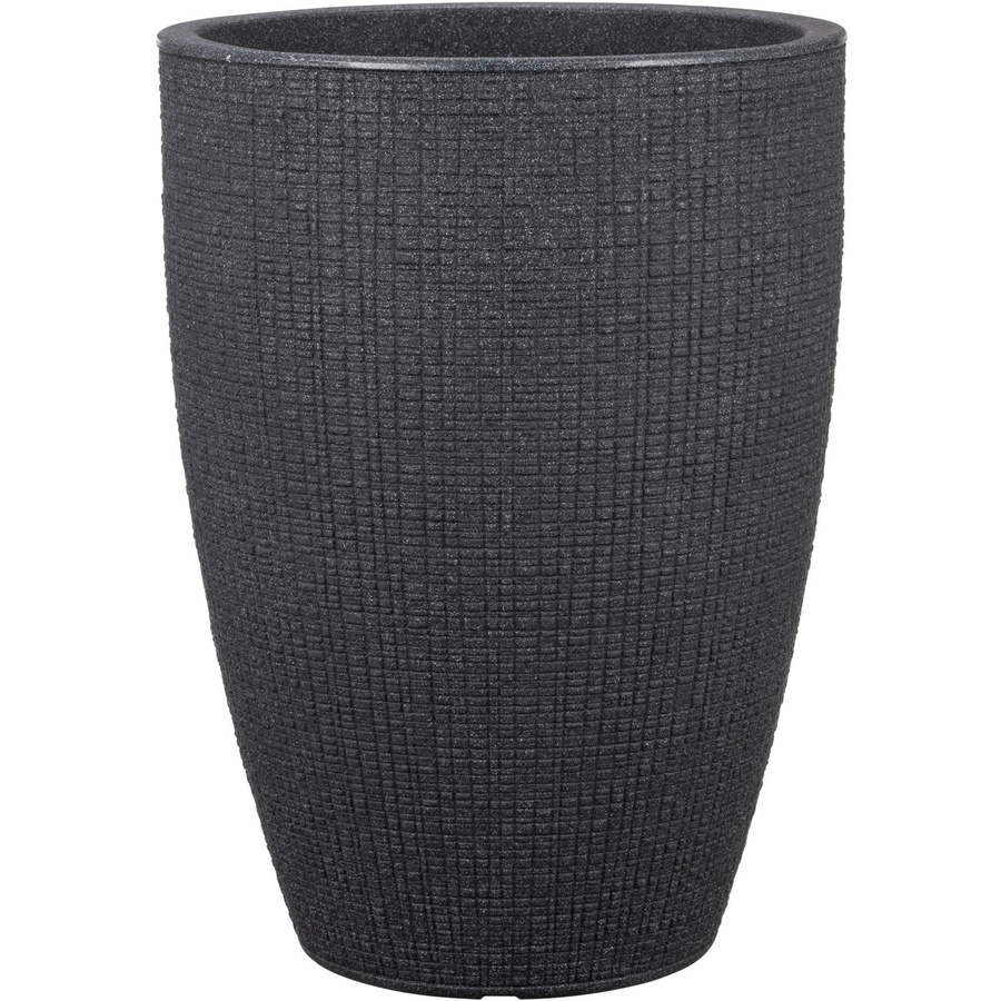 Scheurich Pflanzgefäß Barceo rund in Schwarz, Durchmesser: 39 cm, Höhe: 54 cm - Bild 2