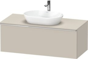 Duravit Waschtischunterschrank D-Neo wandhängend in Beige matt, Breite: 120 cm, Tiefe: 55 cm - Bild 1