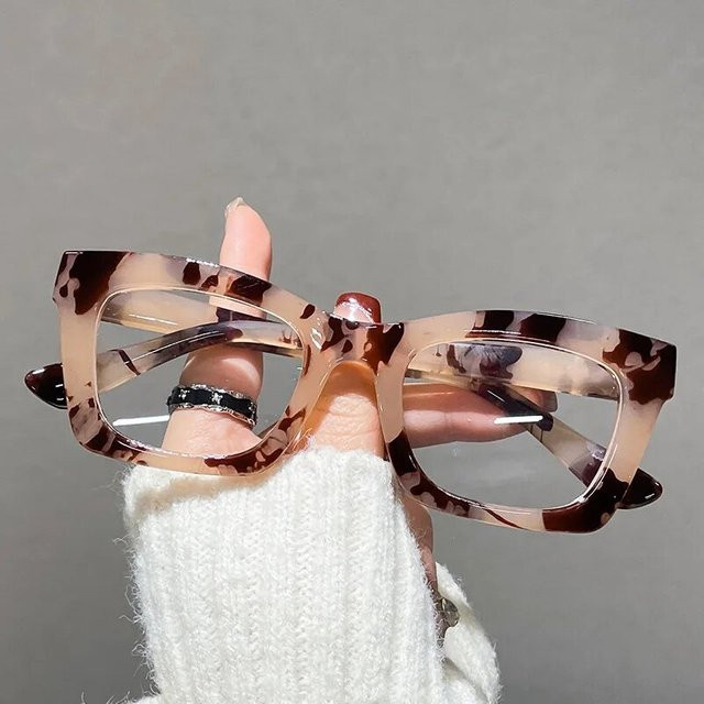 VABBON Korrektionsbrille, Vollrand, Square, Kunststoff, Multicolor, Damen - Bild 1