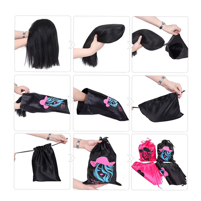 Yajukai Aufbewahrungstasche, Schwarz, Lila, Unisex - Bild 1