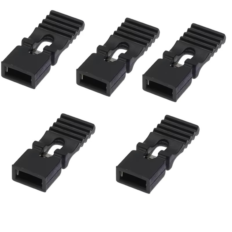 Jumper Cap Pin Header Connector Long Type für 2,54 mm Pitch in Schwarz - Bild 2