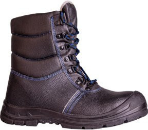 Hase Island S3 Winter-Sicherheitsstiefel aus Rindleder in Schwarz, Größe 48 - Bild 1
