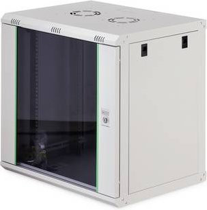Digitus Soho Wandgehäuse DN-19 12-U-EC 19 Zoll, B/T/H: 600 x 450 x 638 mm, Lichtgrau (RAL 7035) - Bild 1
