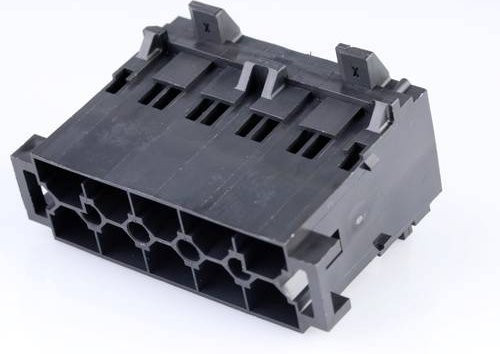 Molex Einbau-Stiftleiste Standard in Schwarz mit 10 Polen und einem Rastermaß von 10,00 mm - Bild 1