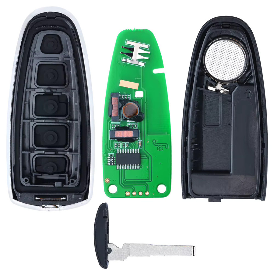 KEYECU Smart Remote Key Fob Schwarz für Ford Edge Escape Explore Expedition 315/433 MHz ID46/ID83 - Bild 2