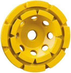 DeWalt Diamanttopfscheibe Doppelt DT3796-QZ Gelb Durchmesser: 125 mm - Bild 1
